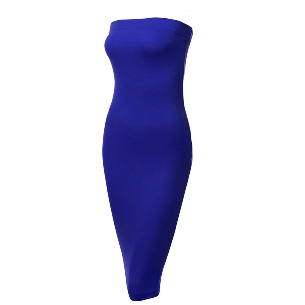 Rib Knit Tube Dress